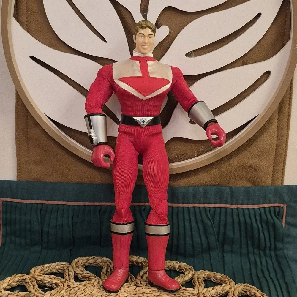 ✅Bandai Power Rangers Time Force Red Ranger Action Figure 2000's #️⃣47